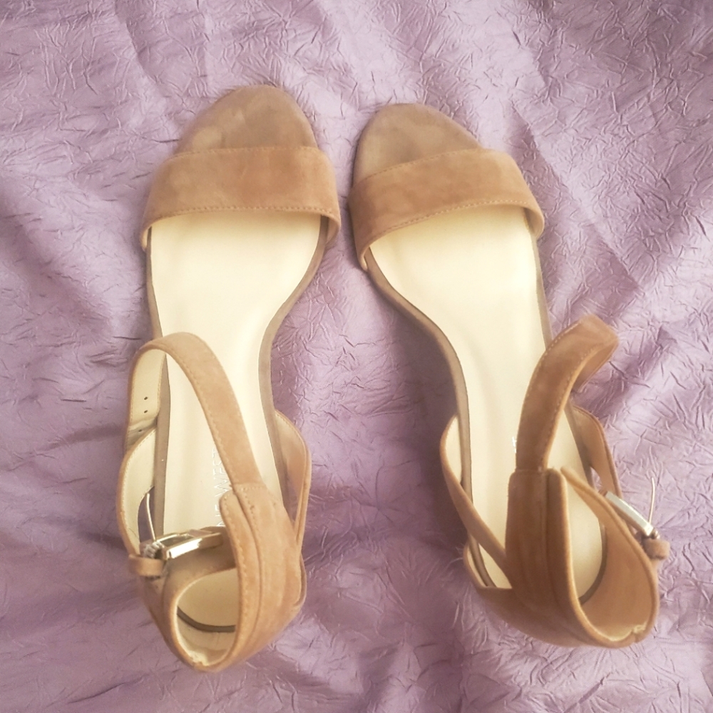 Nine West suede wedges